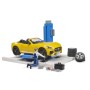 Bruder Service auto cu decapotabila sport Bruder - 6